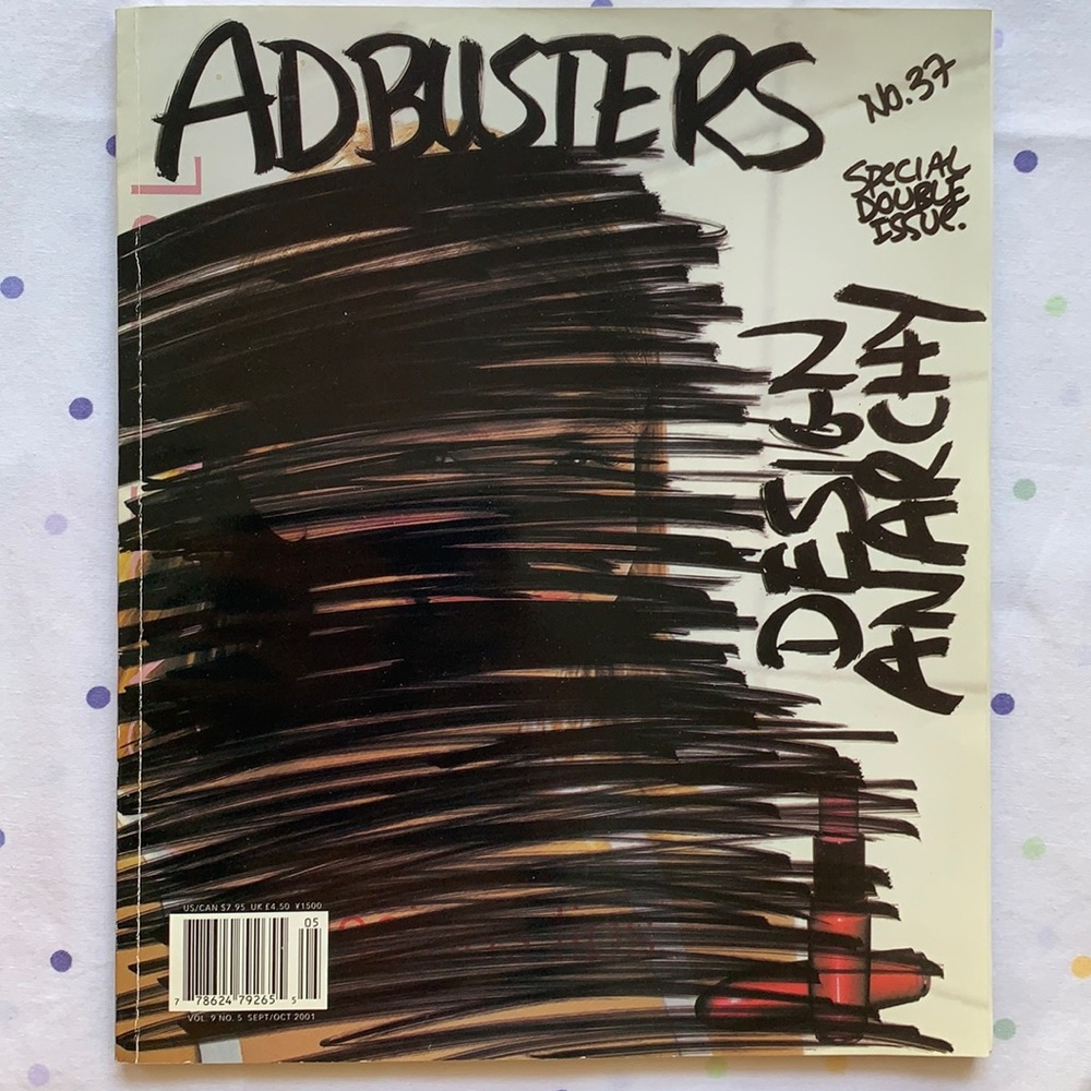 Adbusters Rare Back Issue
